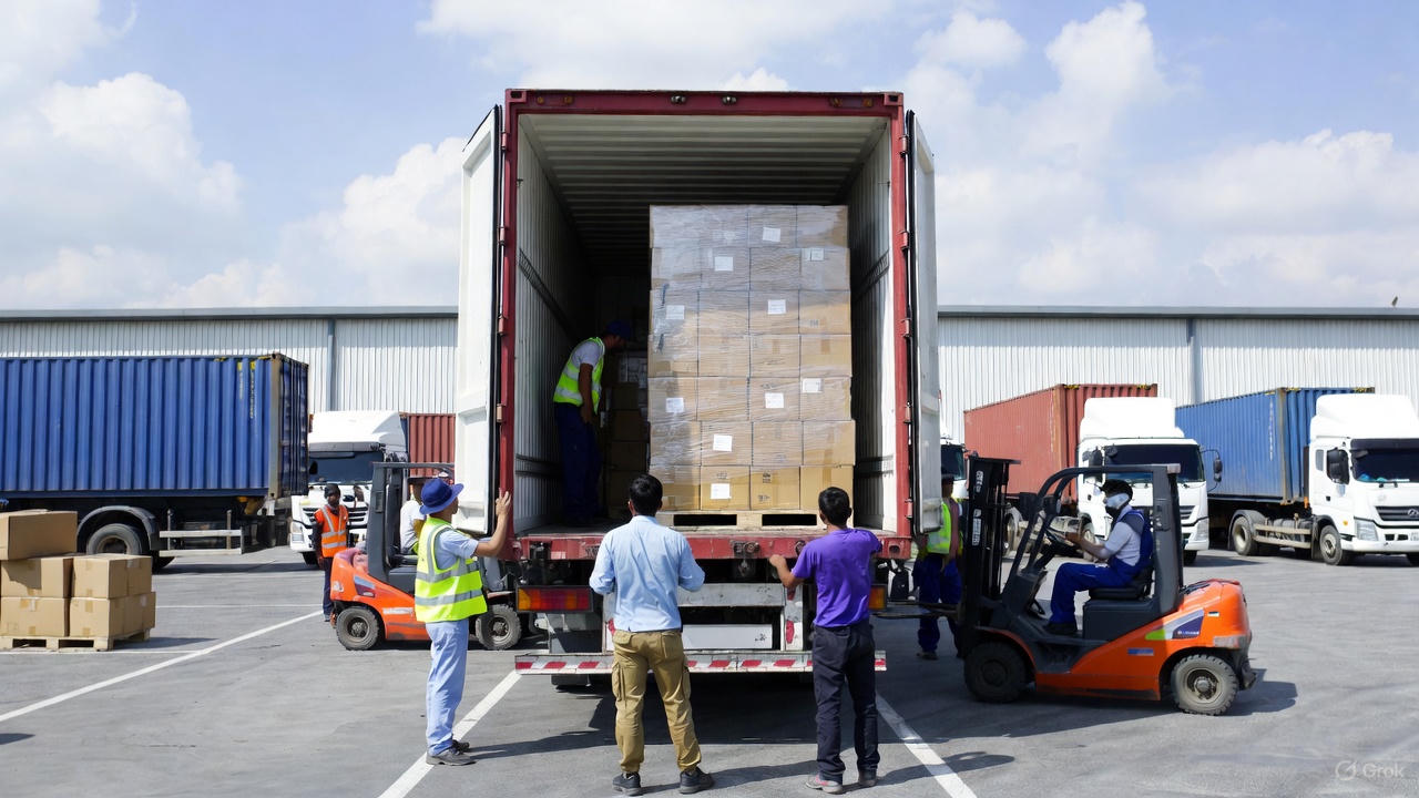 DTDC LTL Truck Loading